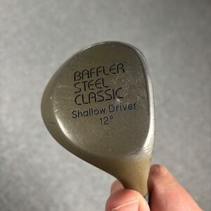 Cobra Baffler Steel Classic Shallow Driver Mens 43.5" Gold‎ Good 12 Degree Loft